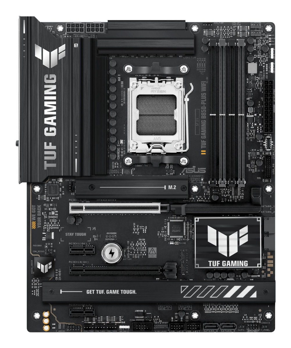 Дънна платка Asus Motherboard TUF Gaming B850-Plus WIFI / 90MB1J30-M0EAY0 Black - PN 90MB1J30-M0EAY0