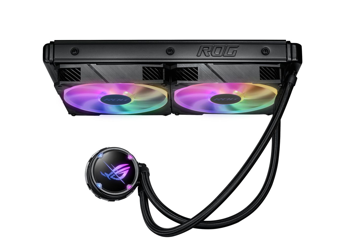 Водно охлаждане Asus Water cooling ROG Strix LC II 280 ARGB / 90RC00C1-M0UAY1 Black L - PN 90RC00C1-M0UAY1