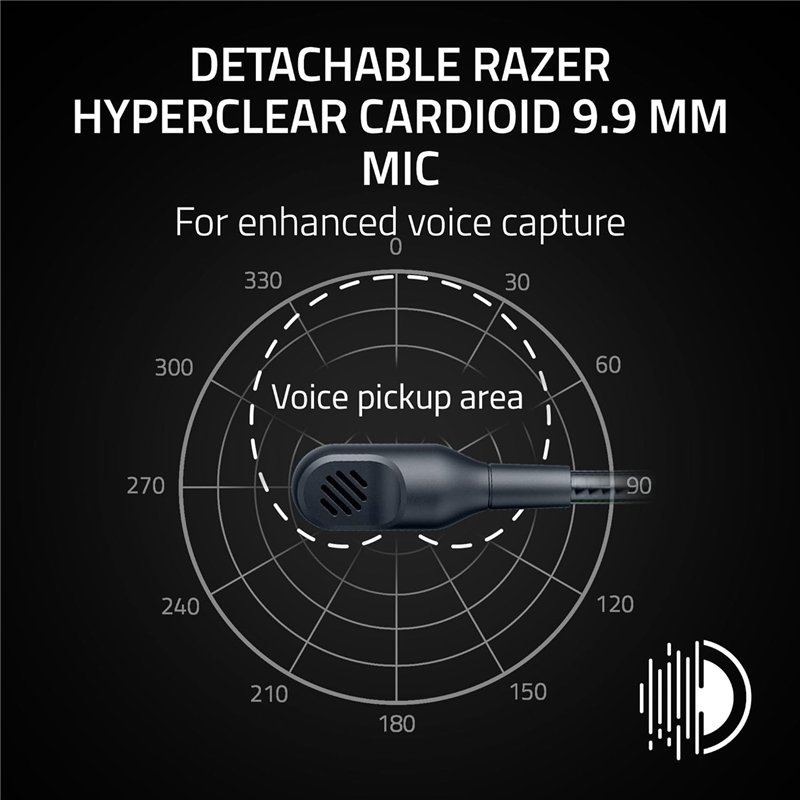 Гейминг слушалки Razer Headset BlackShark V3 X HyperSpeed / RZ04-05420100-R3M1 - Black - PN RZ04-05420100-R3M1