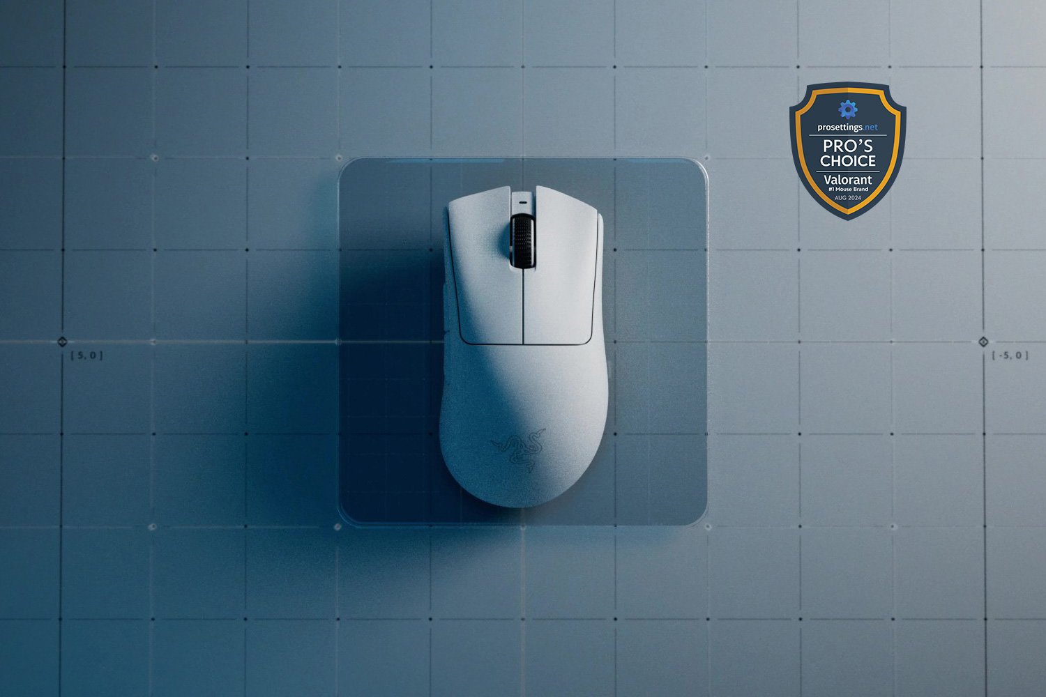 ГЕЙМЪРСКА МИШКА RAZER DEATHADDER V3 Pro - Wired - White - PN RZ01-04630200-R3G1