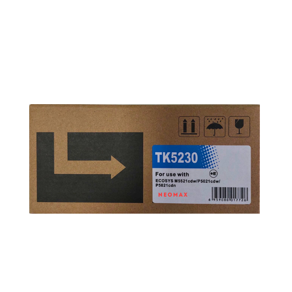 КАСЕТА ЗА KYOCERA Ecosys M5521/M5521CDN/M5521CDW/P5021/P5021CDN/P5021CDW - Cyan - TK5230C (TK-5230C) - PN KT-TK5230C - NEOMAX