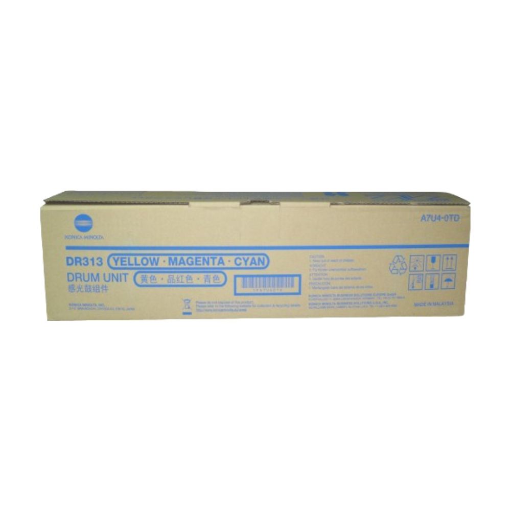 БАРАБАННА КАСЕТА ЗА KONICA MINOLTA BIZHUB C258/C308/C368 - Color - DRUM UNIT - DR-313CMY (DR313CMY) - PN A7U40TD