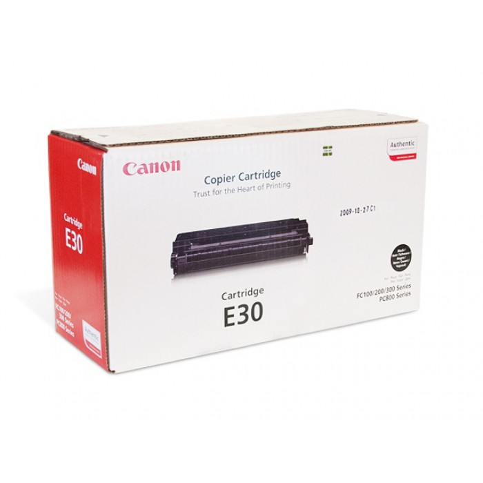 TОНЕР КАСЕТА ЗА CANON FC 200/300/500 Series/PC 700/800/900 Series -   E30 (E-30) - Black - PN 1491A003[BA]