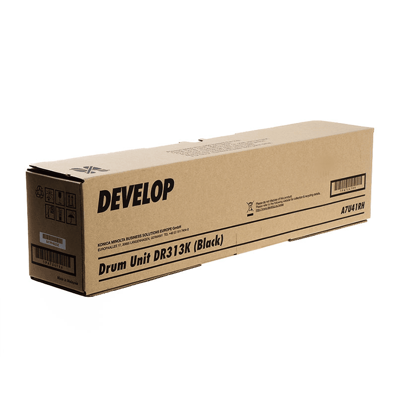 Барабанна касета за Develop Ineo Plus 368 - Drum unit - DR313K (DR-313K) / A7U41RH - Black - PN A7U41RH