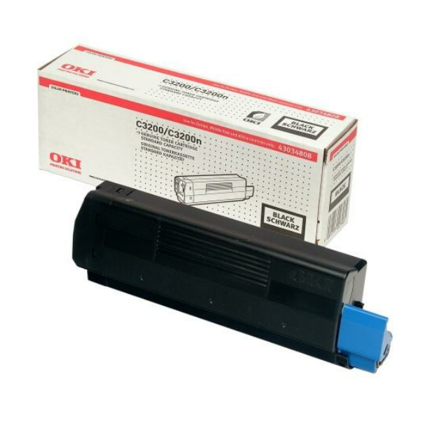 КАСЕТА ЗА OKI C3200/C3200N - Black - PN 43034808