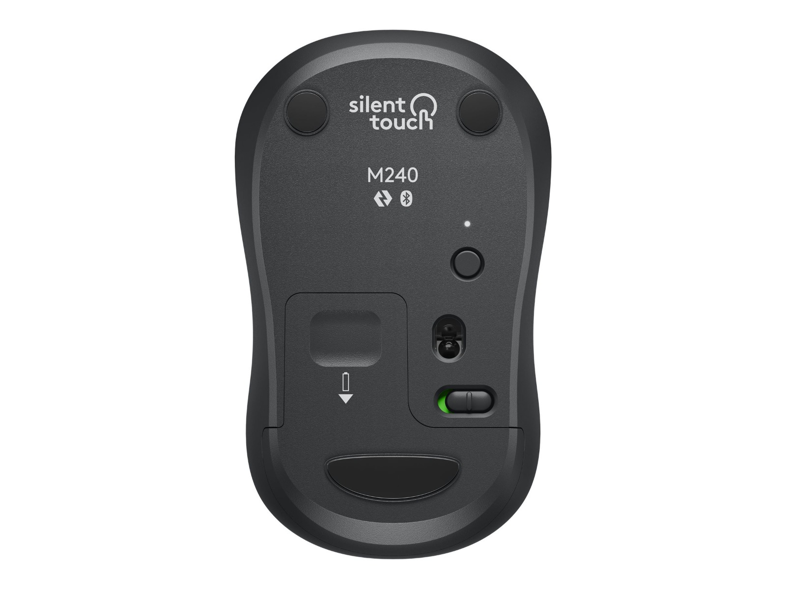 МИШКА LOGITECH M240 SILENT - RF Wireless / Bluetooth - Wireless / Безжична - Graphit - PN 910-007119