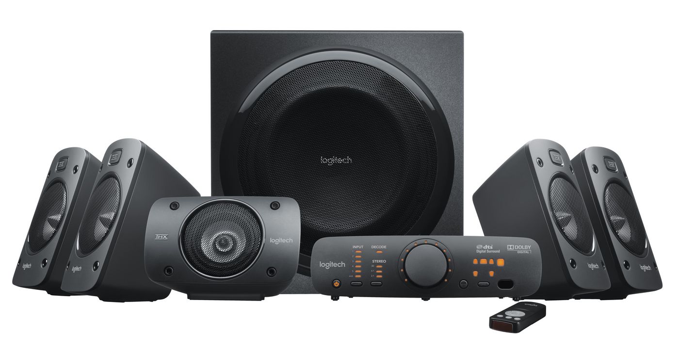 Система високоговорители Logitech Loudspeakers Z906 / 980-000468 - Black - PN 980-000468