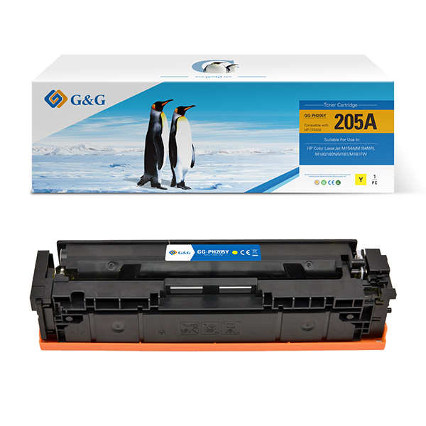 КАСЕТА ЗА HP Color Laserjet Pro MFP M180n/MFP M181fw - /205A/ - Yellow - CF532A - PN NT-PH205Y - G&G