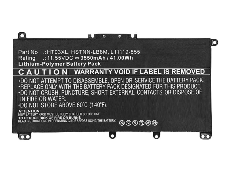 БАТЕРИЯ ЗА ЛАПТОП HP 41Whr 3 cell - Black - PN L11119-855
