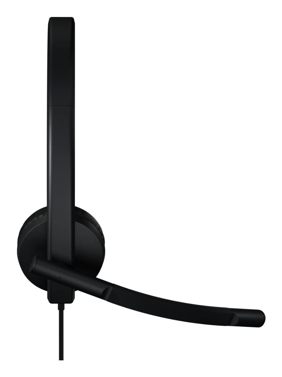 Слушалки Logitech Headset H570e Stereo MS USB-C / 981-001431 Black - PN 981-001431