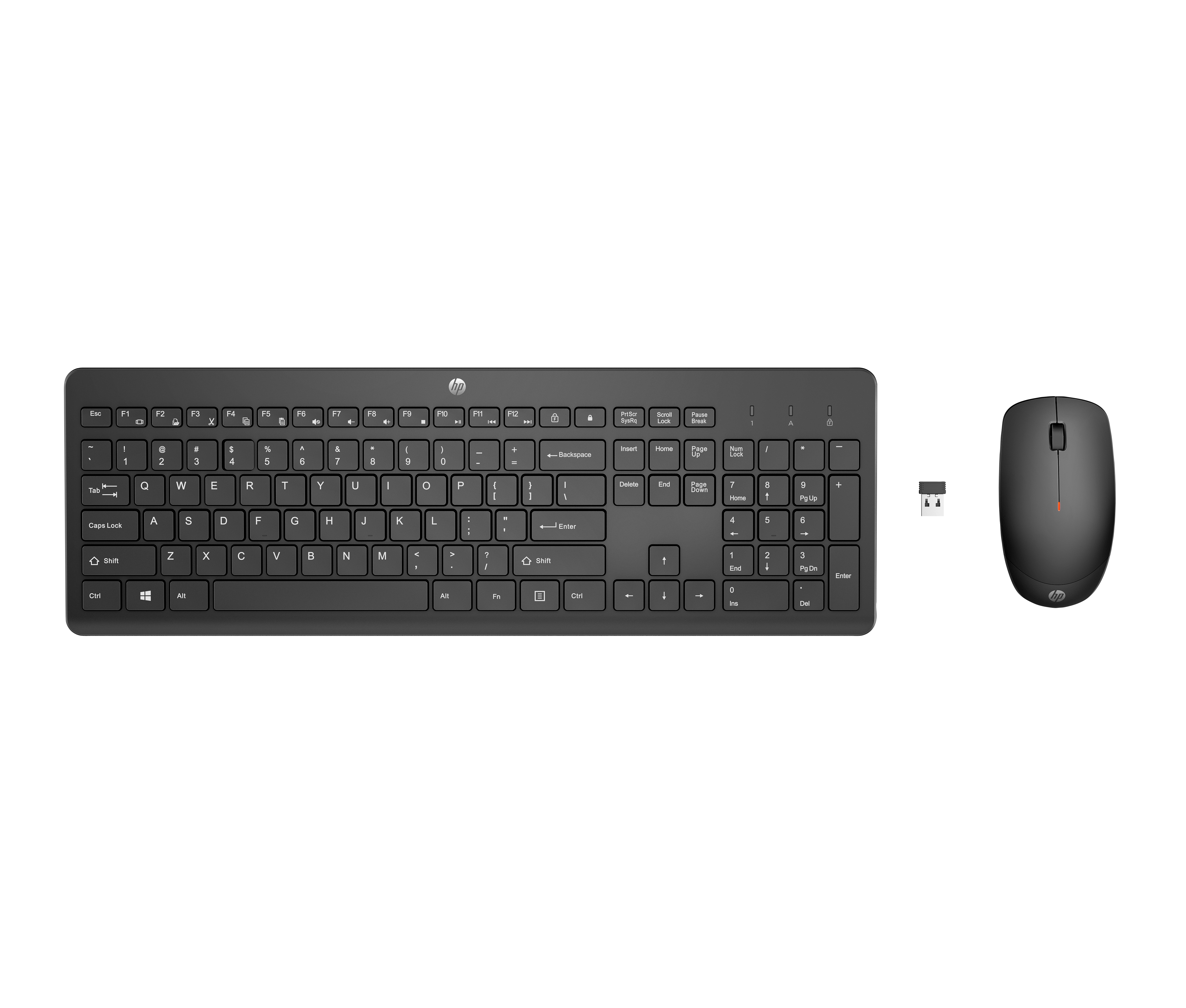 НЕМСКИ Комплект мишка + клавиатура HP Mouse and keyboard set 230 / 18H24AA#ABD Black - PN 18H24AA#ABD
