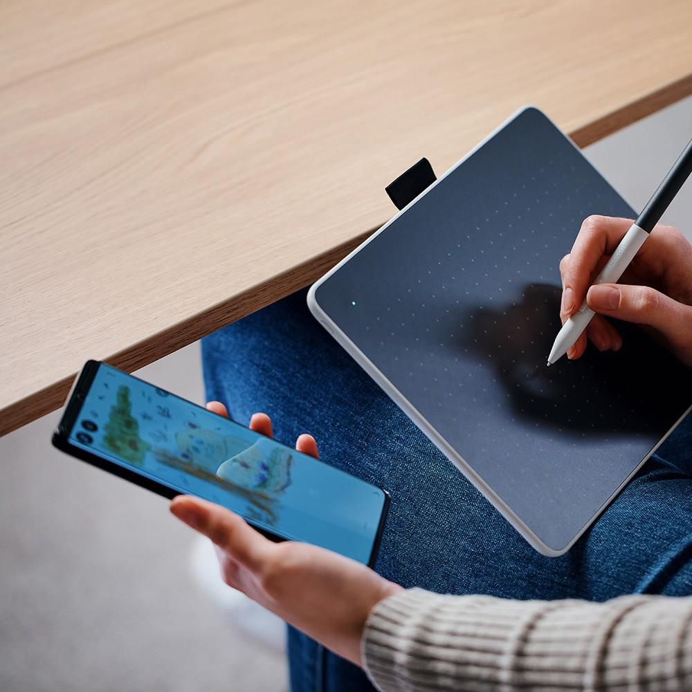 Гравичен таблет Wacom Tablet One / CTC4110WLW1B Black S - PN CTC4110WLW1B
