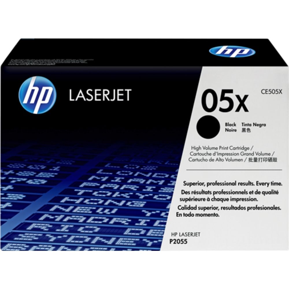КАСЕТА ЗА HP Laserjet P2053/P2055 - HIGH CAPACITY - Black  - /05X/ - PN CE505X