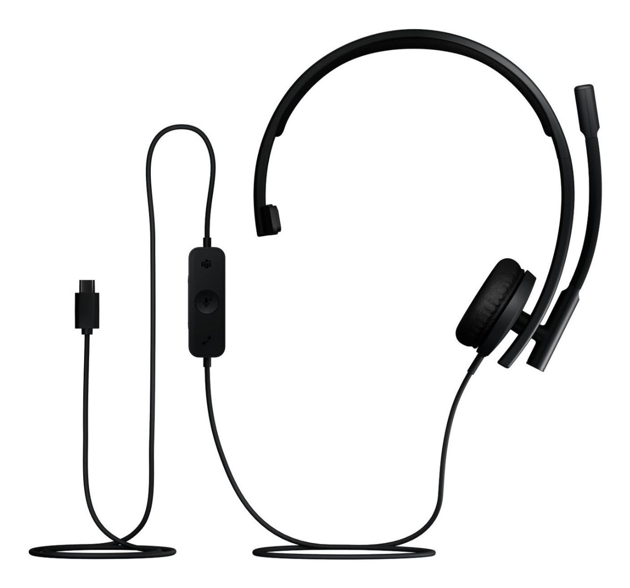 Слушалки Logitech Headset H570e Mono MS USB-C - PN 981-001427