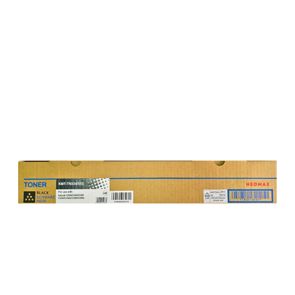 КАСЕТА ЗА KONICA MINOLTA BIZHUB C258/C308/C368 - Black - TN324K (TN-324K) - A8DA150 - PN KMT-TN324BK - NEOMAX