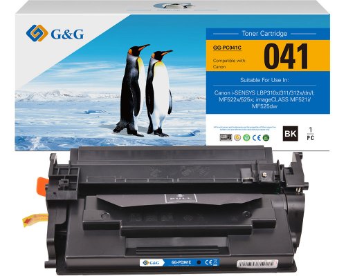 КАСЕТА ЗА CANON i-SENSYS LBP3120 - WITH CHIP / С ЧИП - 0452C002 - CRG041 (CRG-041) - PN NT-PC041C - G&G