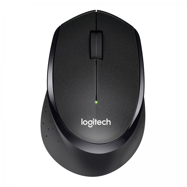 МИШКА LOGITECH M330 SILENT PLUS - 1000 dpi, USB 2.4GHz, 1xAA - Black - PN 910-004909