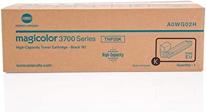 ТОНЕР КАСЕТА ЗА KONICA MINOLTA MC3730  - Black - HIGH CAPACITY - TNP20K (TNP-20K) - PN A0WG02H