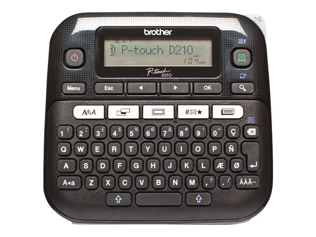 ЕТИКЕТЕН ПРИНТЕР BROTHER P-Touch PTD210 (PT-D210) - С ПЕЧАТ НА КИРИЛИЦА - PN PTD210R1 (PT-D210R1)