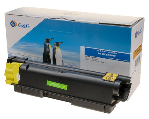КАСЕТА ЗА KYOCERA  FS C5250DN/C2026 MFP/C2126 MFP - Yellow - TK590Y (TK-590Y) - PN NT-CKTK590Y - G&G