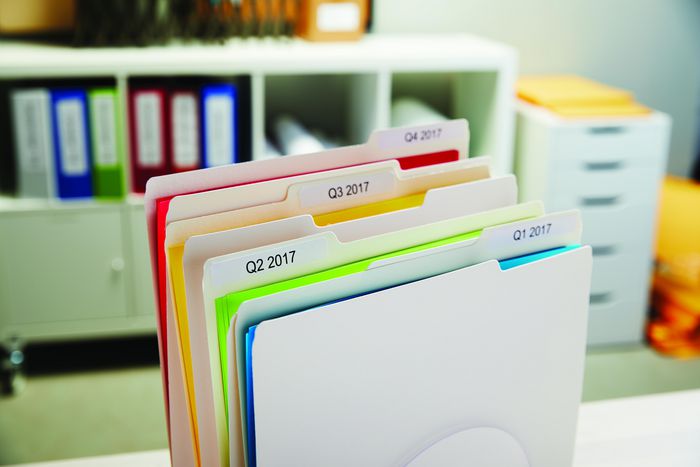 Етикети за папки за етикетни принтери Dymo Label 99017 / S0722460 - PN S0722460