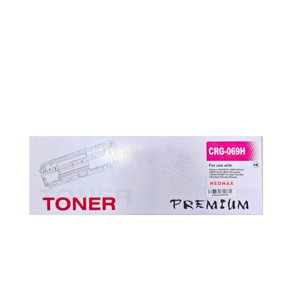 КАСЕТА ЗА CANON i-SENSYS LBP673 series/i-SENSYS MF752/MF754 Series - 5096C002AA - HIGH CAPACITY - Magenta - WITHOUT CHIP / БЕЗ ЧИП - CRG069HM (CRG-069HM) - PN CT-CRG069HM - NEOMAX