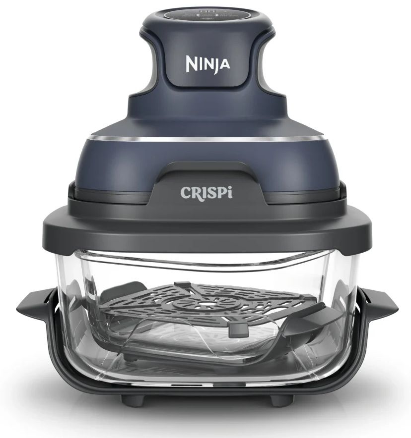 Фритюрник с горещ въздух SharkNinja Hot air fryer Crispi Blue, grey, transparent - PN FN101EUGY