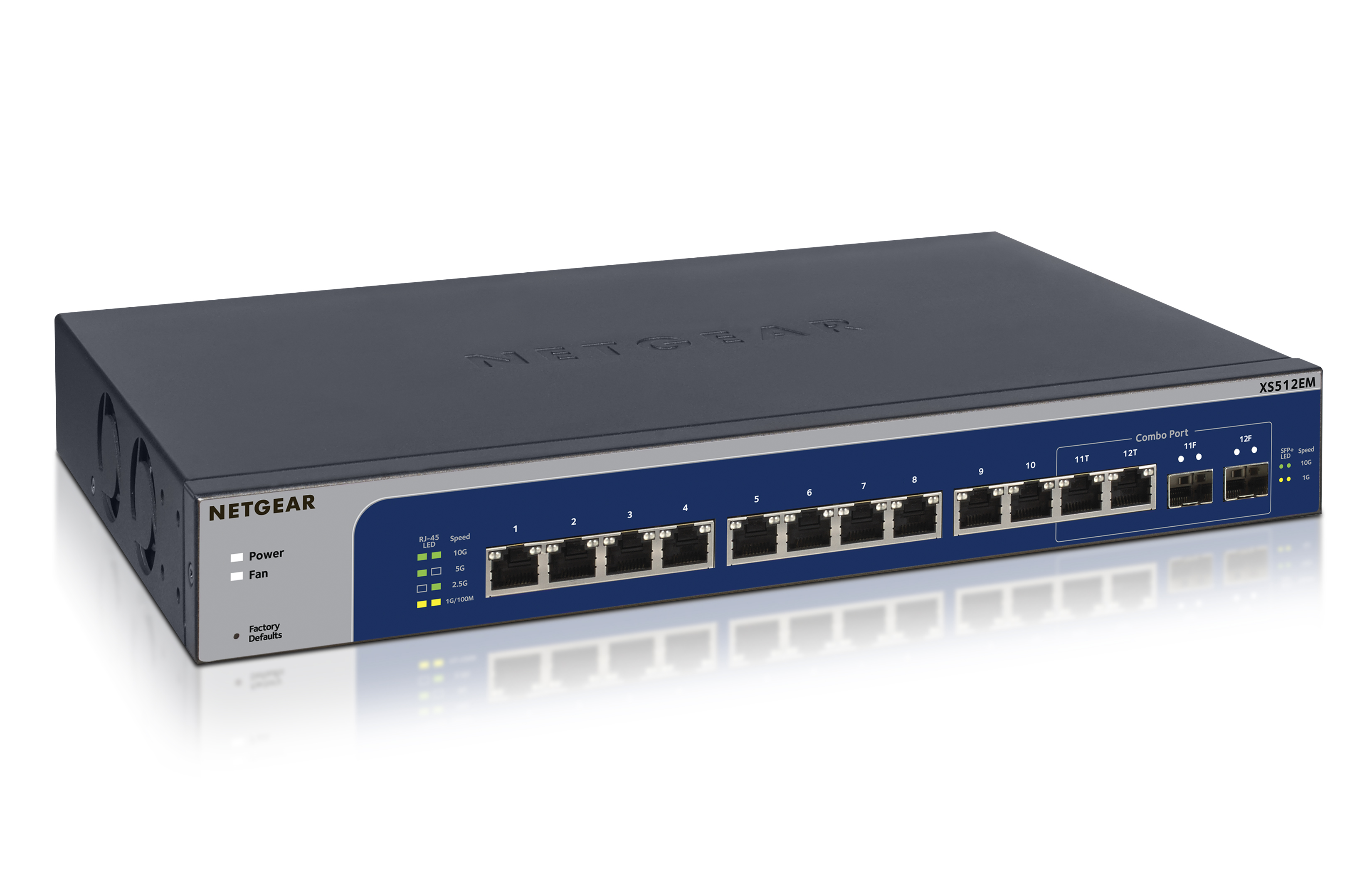 Netgear Switch XS512EM / XS512EM-100EUS Silver - PN XS512EM-100EUS