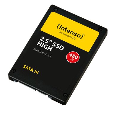 ВЪТРЕШЕН ТВЪРД ДИСК Intenso SSD 480 GB - SATA 6Gb/s - PN 3813450