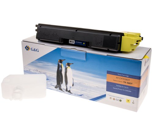 КАСЕТА ЗА KYOCERA FS C5150DN - Yellow - TK580Y (TK-580Y) - PN NT-CKTK580Y - G&G