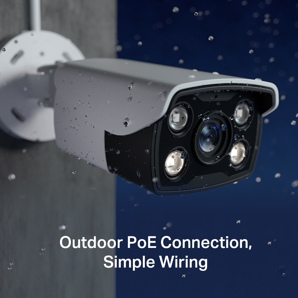 Камера за видеонаблюдение TP-LINK Surveillance camera C330 6mm / VIGI C330(6MM) - White/Black - PN VIGI C330(6MM)
