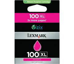 ГЛАВА ЗА LEXMARK S305/405/505/605/PRO 205/703/705/706/803/805/903/904/905 - Magenta - HIGH CAPACITY - Return program - /100XL/ - PN 14N1070E 
