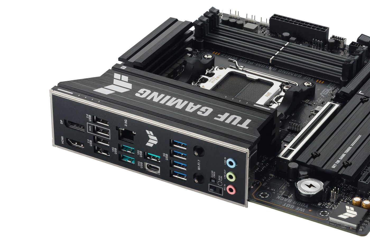 Дънна платка ASUS Mainboard TUF GAMING B850M-PLUS WIFI7 - PN 90MB1MU0-M0EAY0
