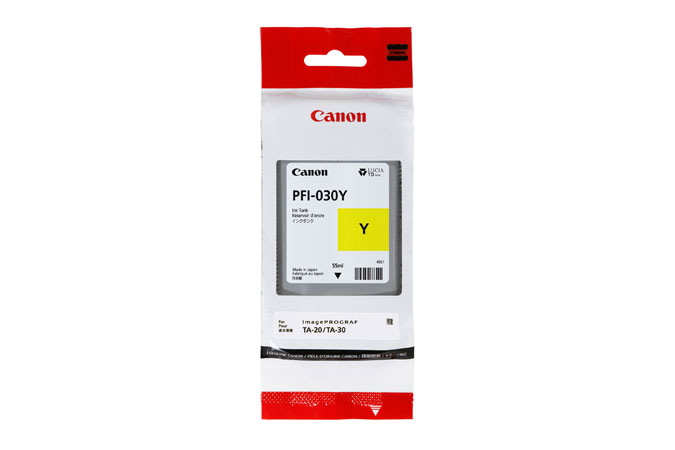 Глава за Canon imagePROGRAF TM Series - Ink - PFI030Y (PFI-030Y) / 3492C001 - Yellow - PN 3492C001