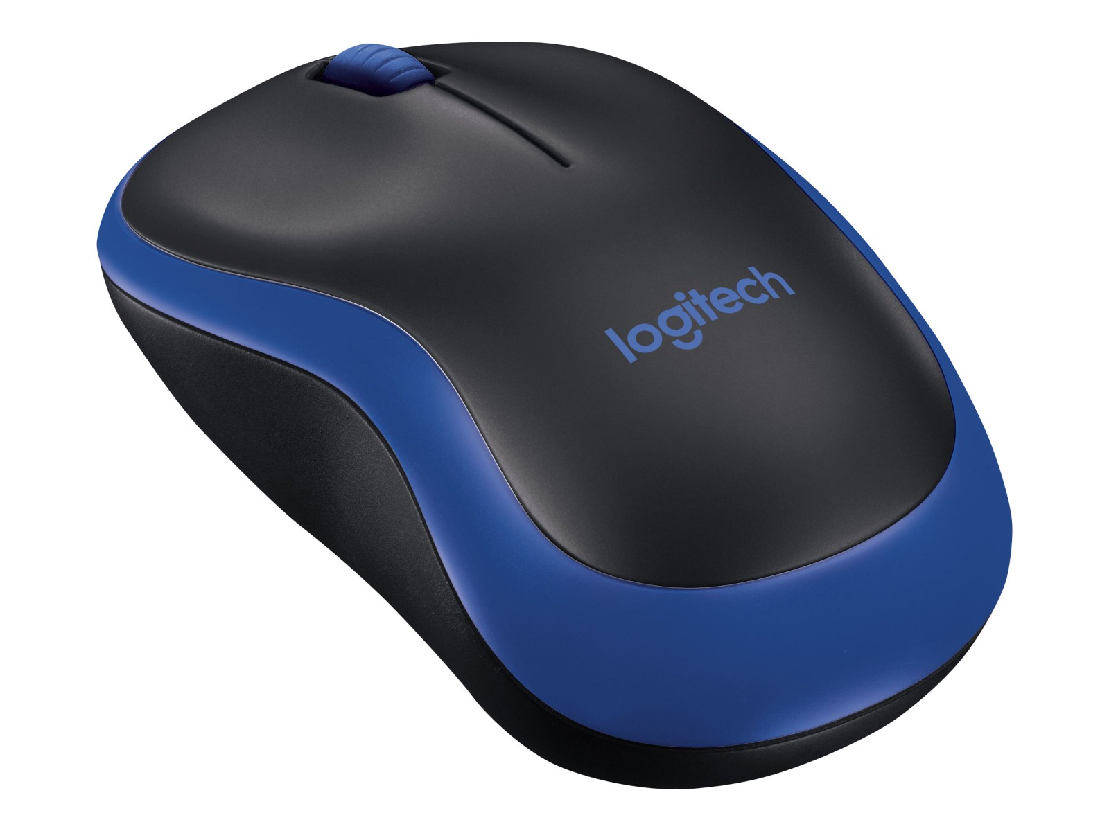 МИШКА LOGITECH M185B - Wireless / Безжична - Blue Black - PN 910-002239