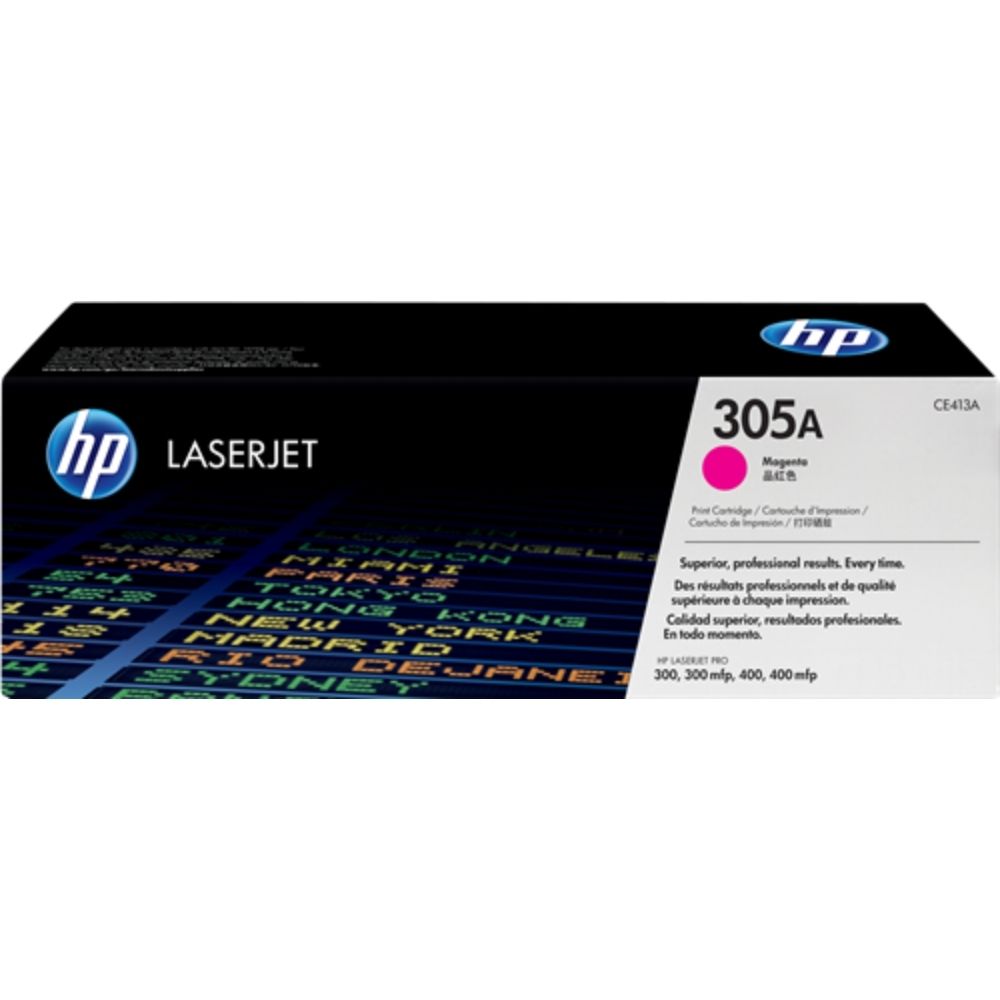КАСЕТА ЗА HP Color Laserjet PRO 300/400 Color Printer/MFP series - Magenta  - /305A/ - PN CE413A