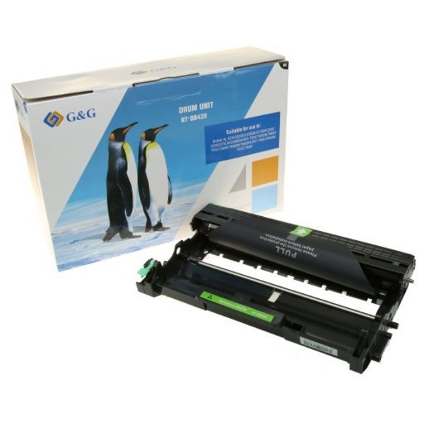 БАРАБАННА КАСЕТА ЗА BROTHER HL 2220/2230/2240/2250/2130/MFC 7360/7860 - DR2200 (DR-2200) - DRUM UNIT - Black - PN NT-DB420 - G&G
