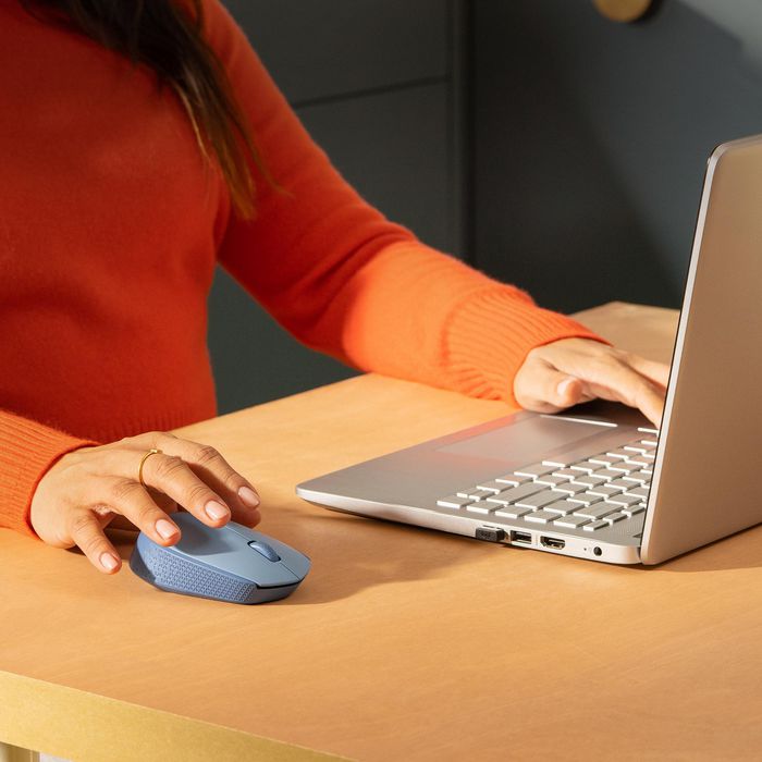 МИШКА LOGITECH M171 - Wireless / Безжична - Blue Grey - PN 910-006866