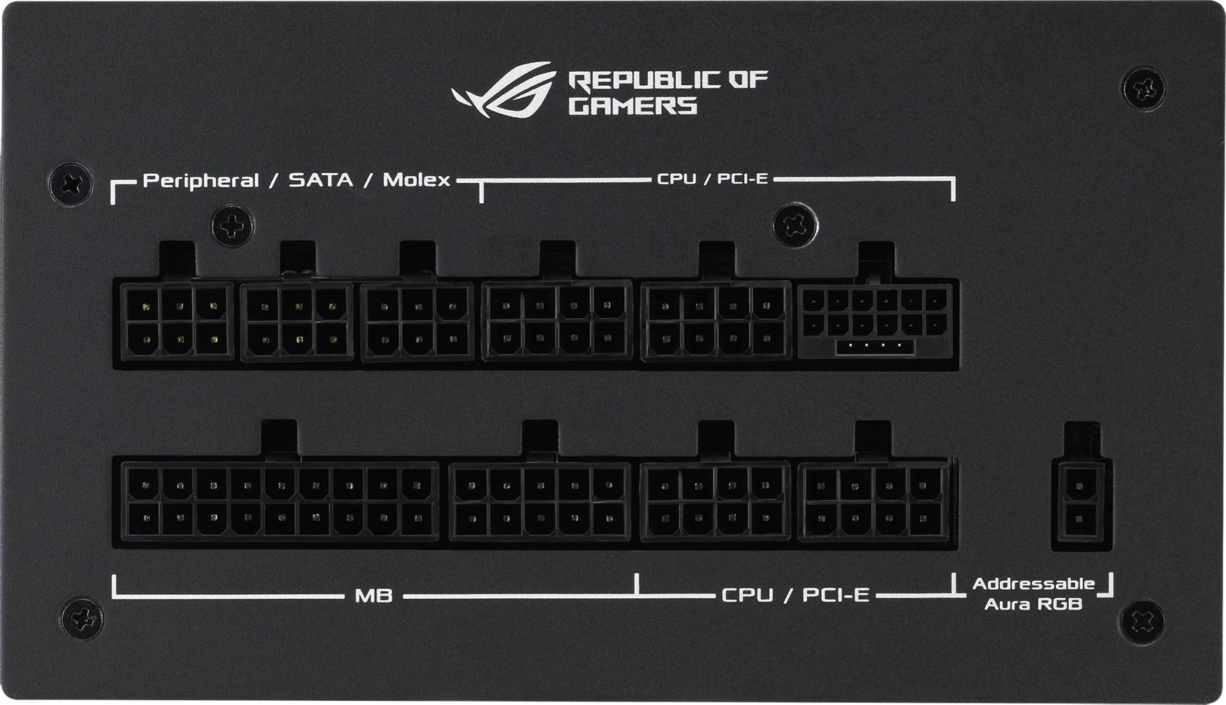 Захранване Asus PC power supply unit ROG STRIX Aura / 90YE00P1-B0NA00 Black - PN 90YE00P1-B0NA00
