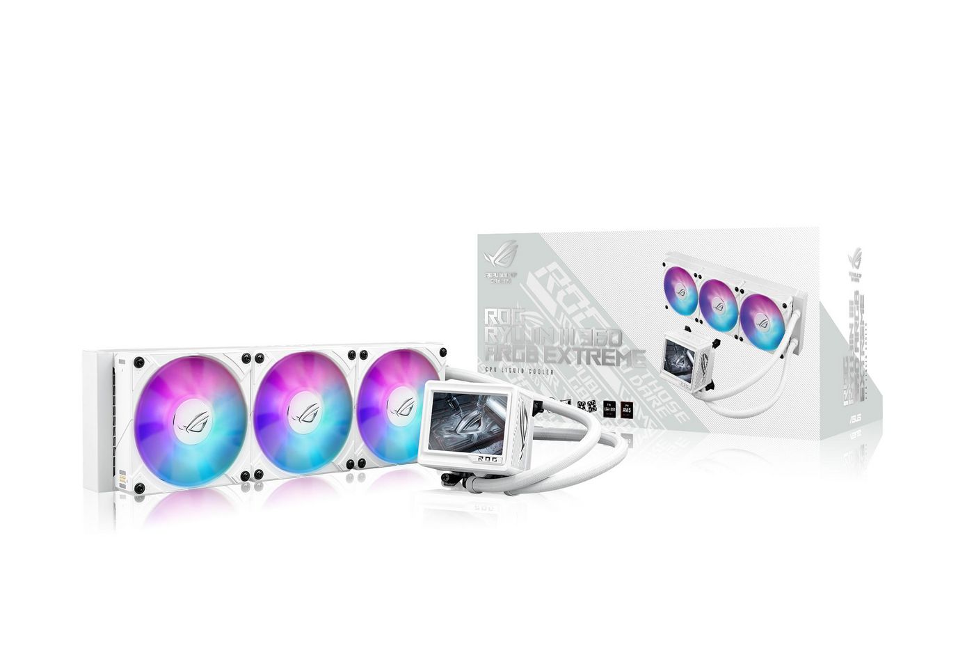 Водно охлаждане Asus Water cooling ROG Ryujin III 360 ARGB Extreme / 90RC0132-M0EAY0 White XL - PN 90RC0132-M0EAY0