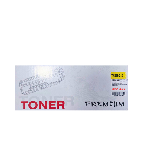 КАСЕТА ЗА BROTHER HL 3040CN/3070CW/DCP9010CN/MFC9120CN/9320CW - TN230Y (TN-230Y) - Yellow - PN BT-TN230/TN210Y - NEOMAX 