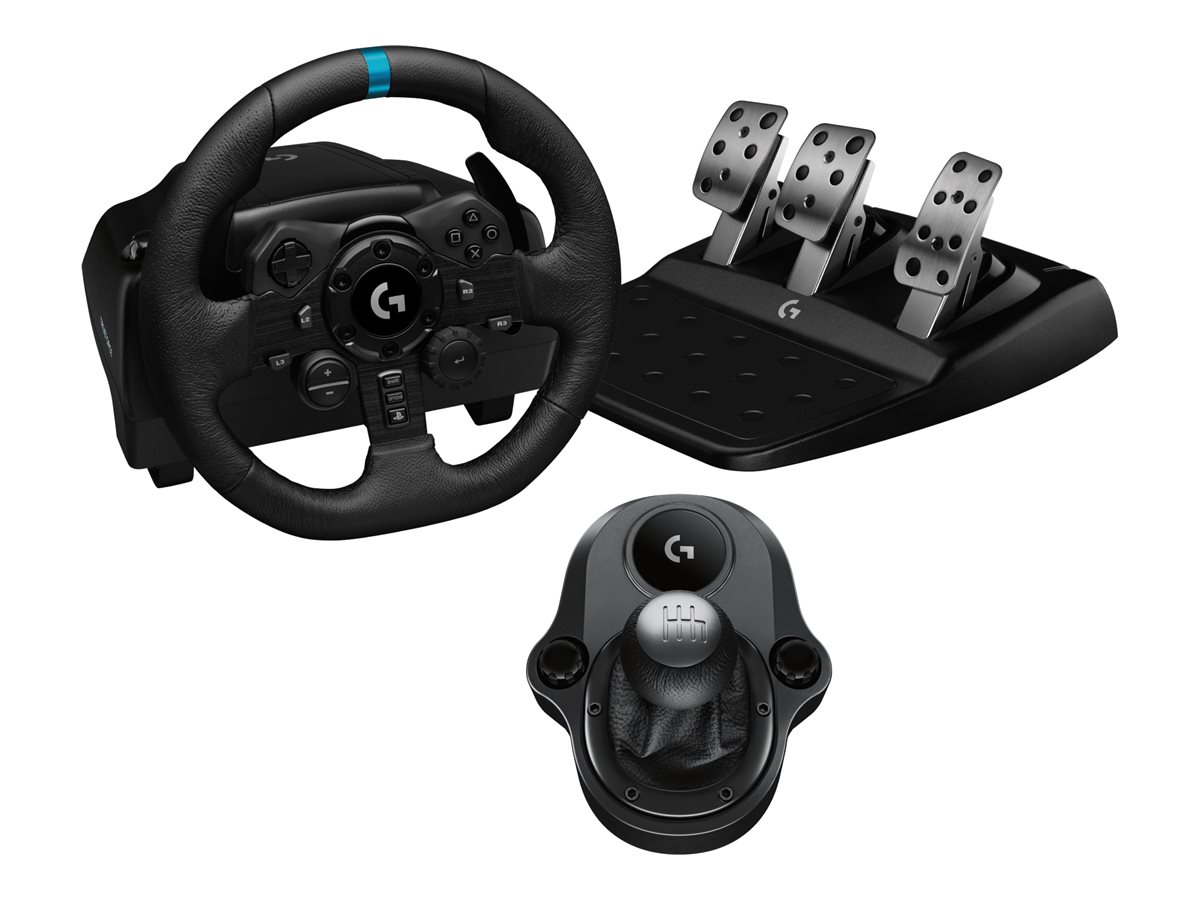 Контролер с педали и лост Logitech Controller G923 SE Racing Wheel und Shifter PS / 991-000531 Black - PN 991-000531