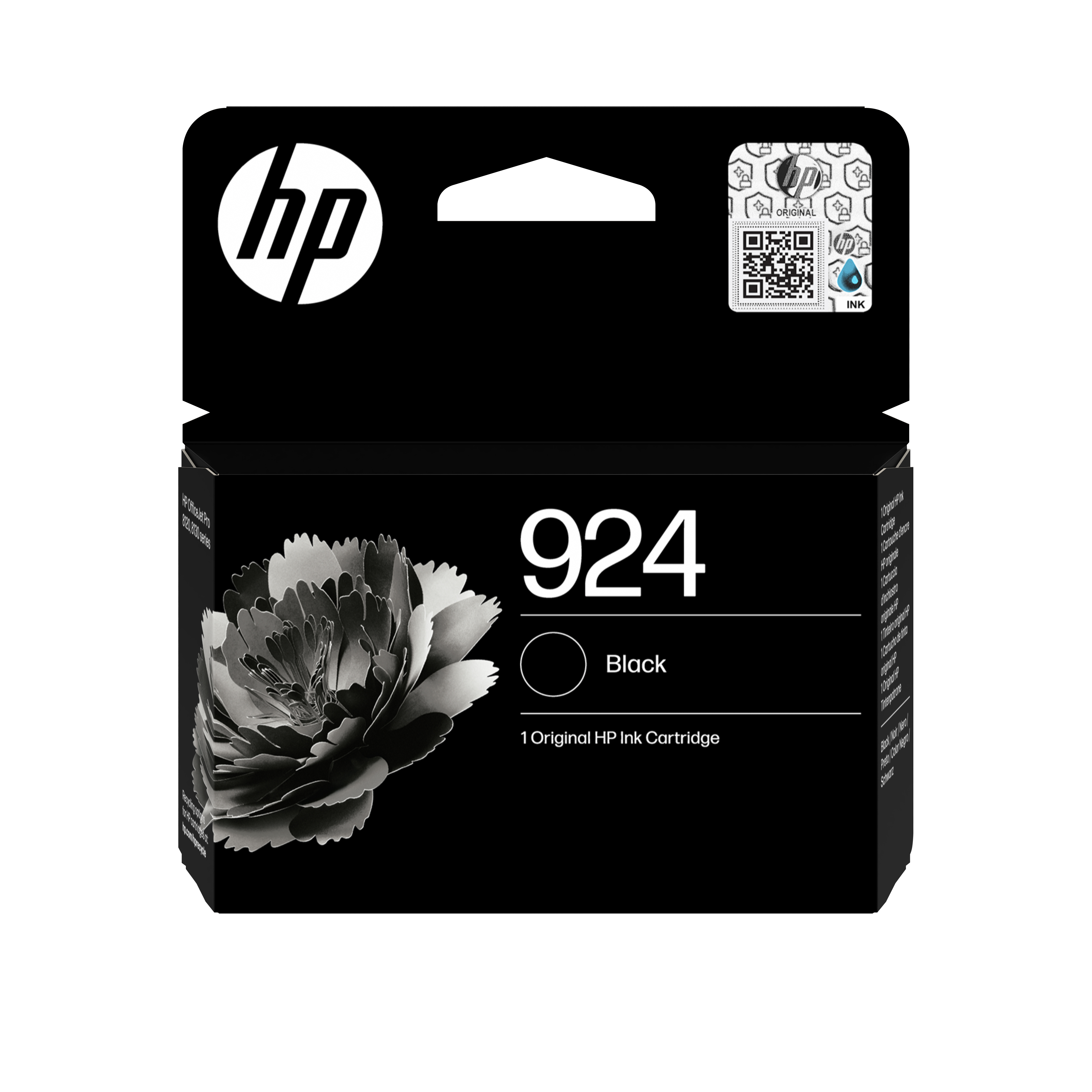 Глава за HP OfficeJet Pro 8122e/8124e/8125e/8128e - Ink - /924/ / 4K0U6NE - Black - PN 4K0U6NE