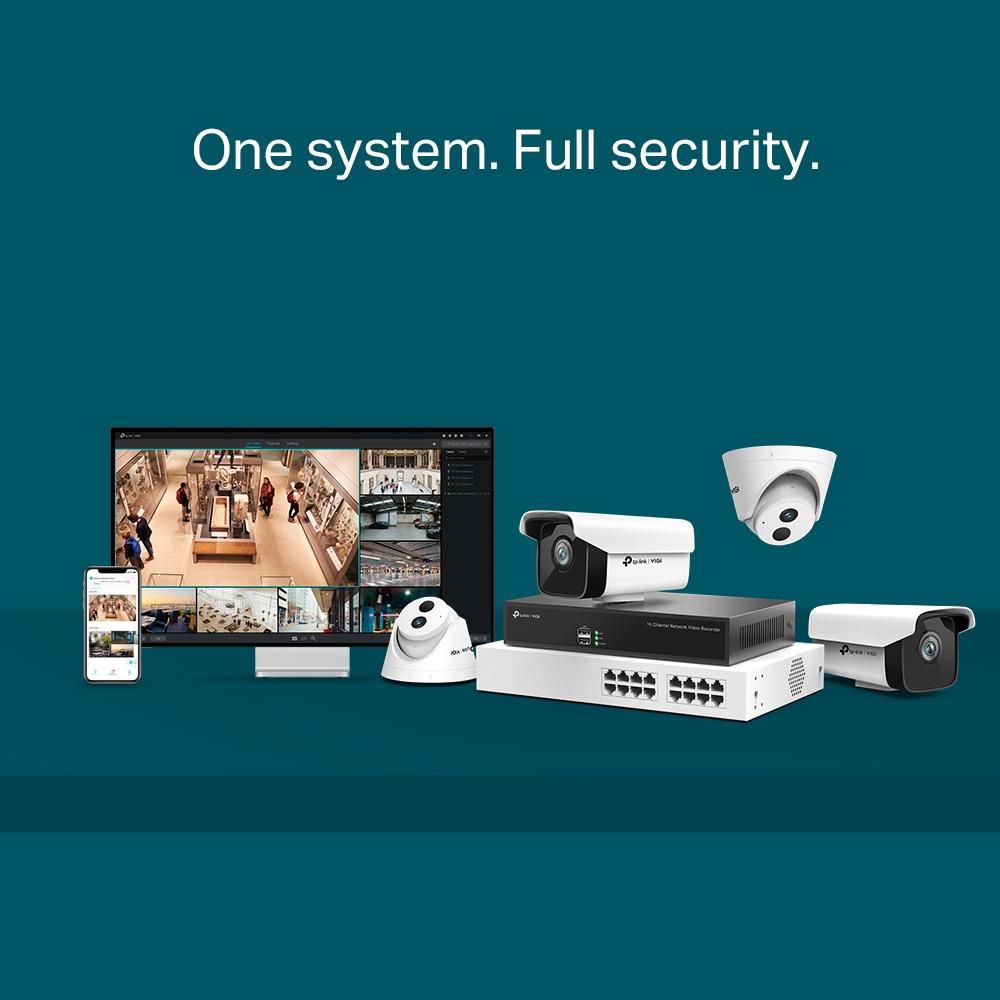 Видеорекордер TP-LINK Video Recorder NVR1016H / VIGI NVR1016H - Black - PN VIGI NVR1016H