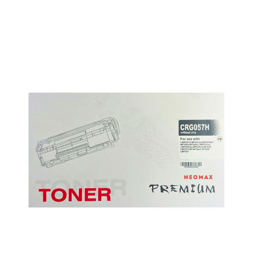 КАСЕТА ЗА CANON i-SENSYS LBP220 Series/MF440 Series - HIGH CAPACITY - CRG057H (CRG-057H) - 3010C002 - Black - WITHOUT CHIP / БЕЗ ЧИП - PN CT-CRG057H - NEOMAX