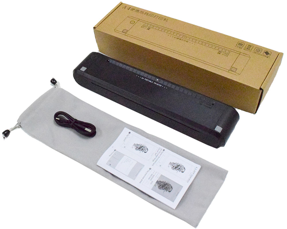 МОБИЛЕН ПРИНТЕР А4 G&G - HEAT TRANSFER PRINTER A4 GG-TD-810 (GGTD810) - PN TDN800R12P