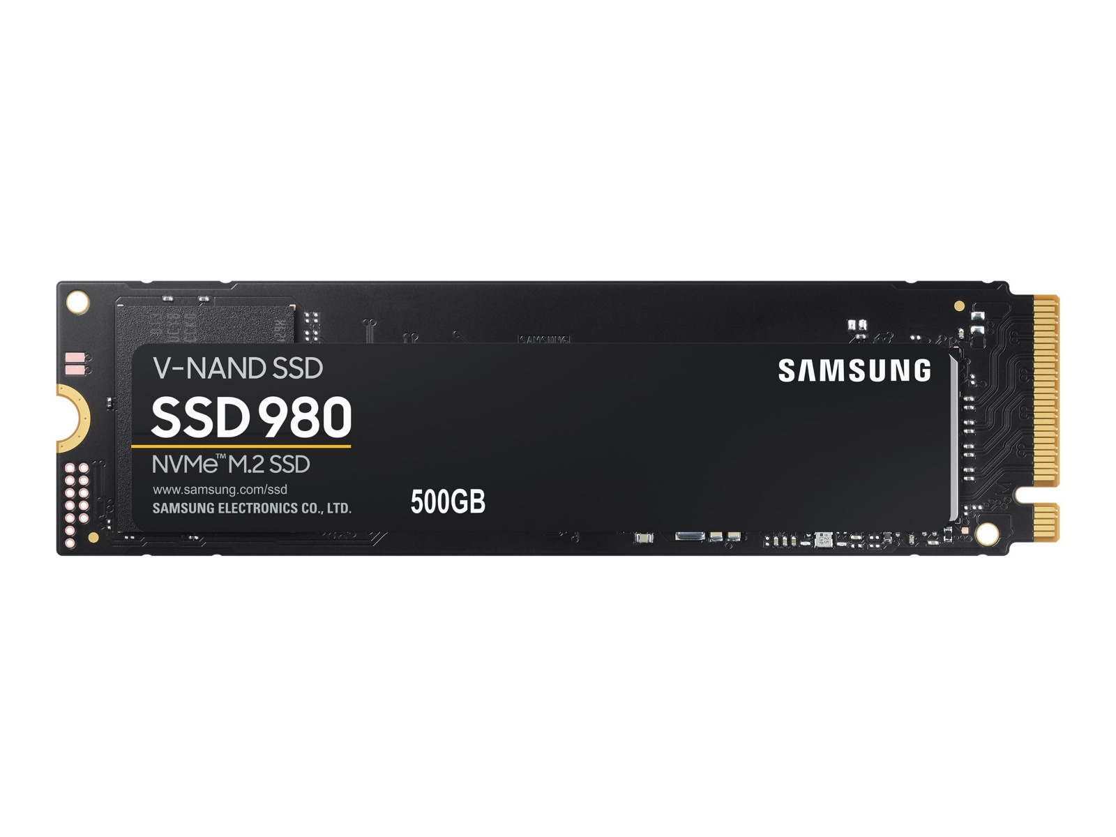 ВЪТРЕШЕН ТВЪРД ДИСК SAMSUNG SSD 980 M.2 500GB PCIe Gen3x4 2280 - PN MZ-V8V500BW