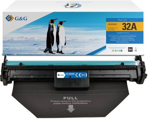 БАРАБАННА КАСЕТА ЗА HP LaserJet Pro M203d/M203dn/M203dw/ULTRA M206/MFP M227fdn/M227fdw/M227sdn - DRUM UNIT - Black - /32A/ - CF232A - PN NT-DH232C - G&G
