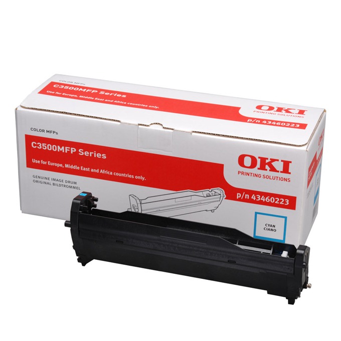 БАРАБАННА КАСЕТА ЗА OKI C 3520/3530/MC350/360 - Cyan - DRUM UNIT - PN 43460223