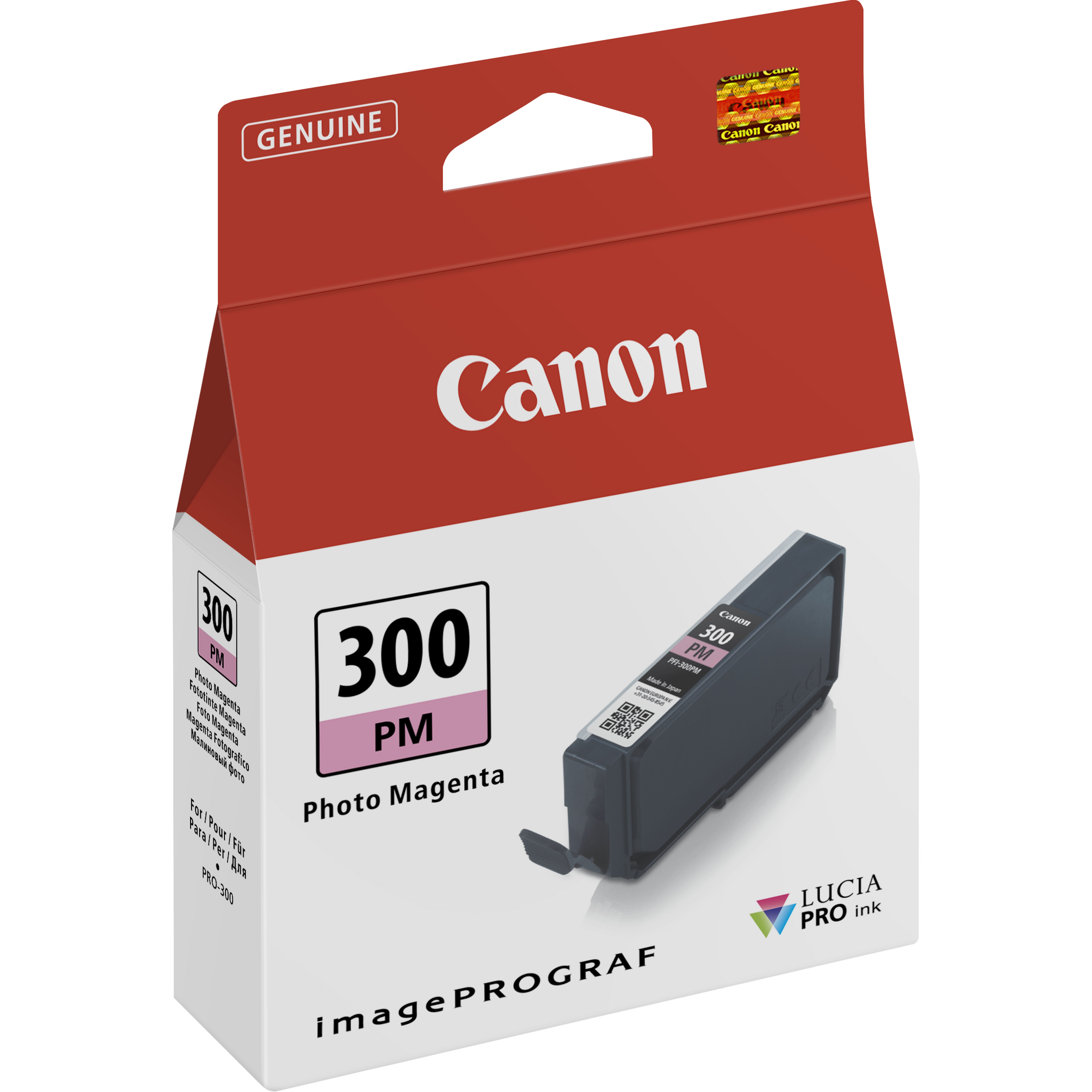Глава за Canon imagePROGRAF Pro-300 - Ink - /300/ - PFI300PM (PFI-300PM) / 4198C001 - Photo Magenta - PN 4198C001